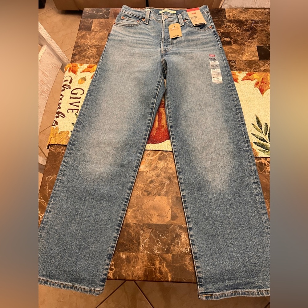 Levi’s Ribcage jean 26 x 27 ❤️ New - Picture 3 of 16